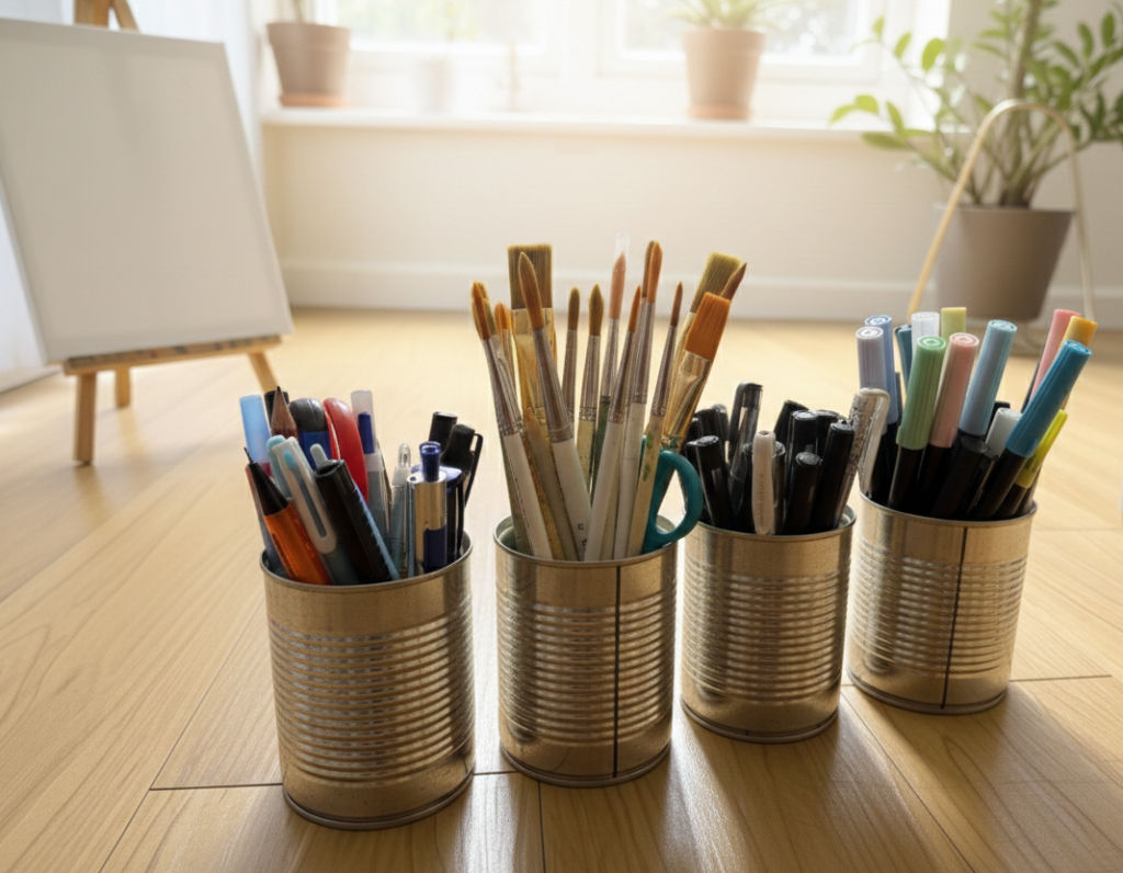 zero cost kitchen artist tin station