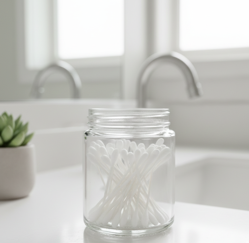 zero cost kitchen candle jars