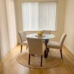 dining table with chairs