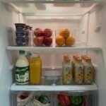 inside the fridge