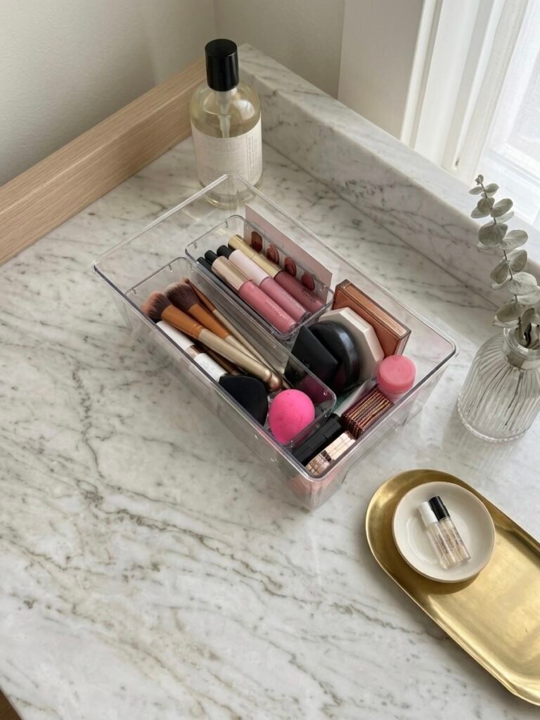 acrylic bin