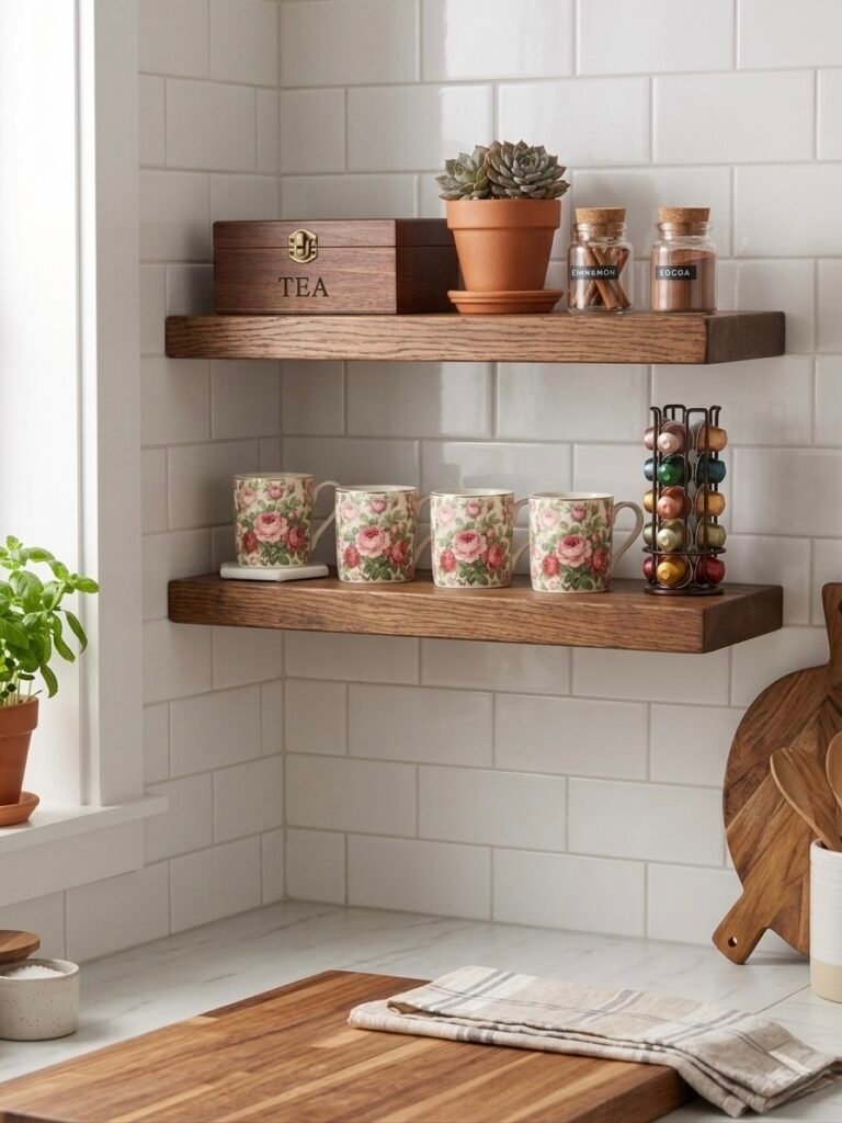 floating shelves