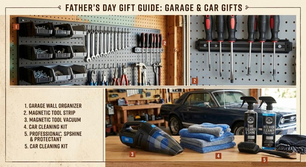 garage and car