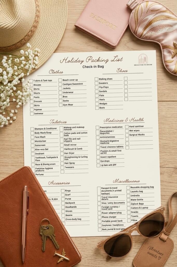 The Ultimate Summer Holiday Packing List feature image